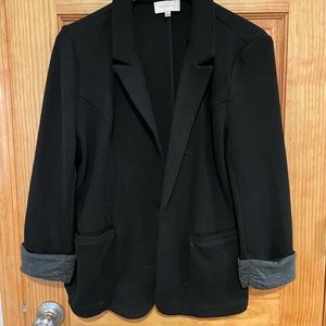 Skies are blue, black and gray, blazer, size xl